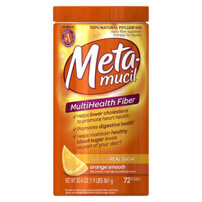 Procter & Gamble Fiber Supplement Metamucil® Orange Flavor Powder 30 oz. 3.4 Gram Strength Psyllium Husk