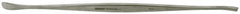 BR Surgical Dissector Penfield #2 6 mm X 7.75 Inch Double Ended Blunt Slightly Curved and Wax Packer - M-833649-1758 - Each