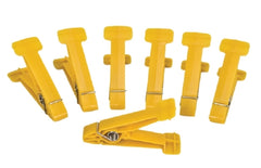 Fabrication Enterprises Finger Pinch Exerciser Pins Yellow X-Light