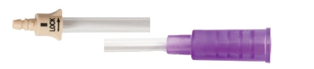 Applied Medical Technologies Connector with Bolus Adapter Mini ONE® 2 Inch, Purple