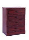 Graham-Field Dresser Hamilton Collection Mohagany 18 X 30 X 36 Inch 4 Drawers - M-834338-3245 - Each