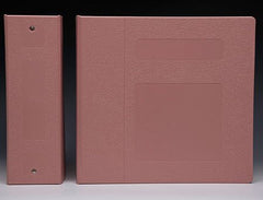 First Healthcare Products Binder Titan 3 Ring Mauve 575 Sheets Side Opening