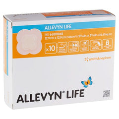 Smith & Nephew Silicone Foam Dressing Allevyn Life 5-3/4 X 5-3/4 Inch Quadrilobe Silicone Adhesive with Border Sterile