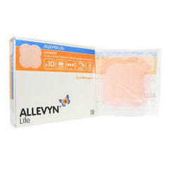 Smith & Nephew Silicone Foam Dressing Allevyn Life 8-1/4 X 8-1/4 Inch Quadrilobe Silicone Adhesive with Border Sterile