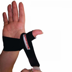 Patterson Medical Supply Thumb Splint Large Left or Right Hand Black
