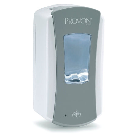GOJO Hand Hygiene Dispenser PROVON® LTX-12™ Gray / White Plastic Touch Free 1200 mL Wall Mount - M-835003-3154 - Each