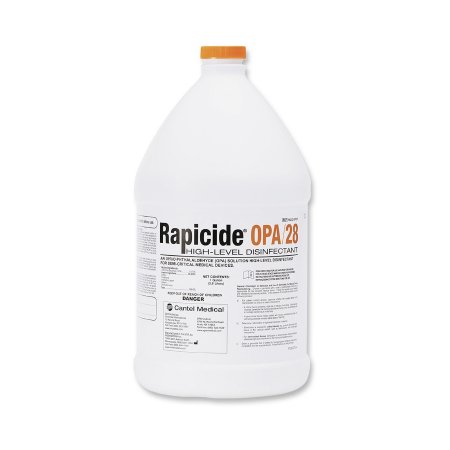 SPS Medical Supply OPA High-Level Disinfectant Rapicide® OPA/28 RTU Liquid 1 gal. Jug Max 28 Day Reuse - M-835023-1596 - Case of 4