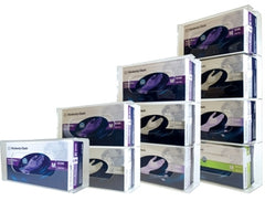 Unimed - Midwest Glove Box Holder Side Load with Dividers Horizontal Mounted 2-Box Capacity Clear 3-3/4 X 11 X 11-1/4 Inch Acrylic