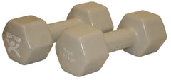 Fabrication Enterprises Dumbbell Pair Hexagon Heads CanDo® 15 lbs.