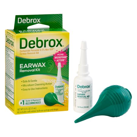 Medtech Laboratories Ear Wax Remover Debrox® 0.5 oz. Otic Drops 6.5% Strength Carbamide Peroxide