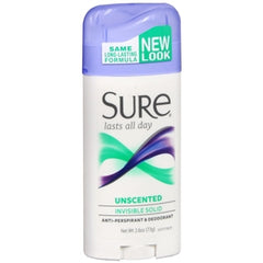 Idelle Labs Antiperspirant / Deodorant Sure® Solid 2.6 oz. Unscented