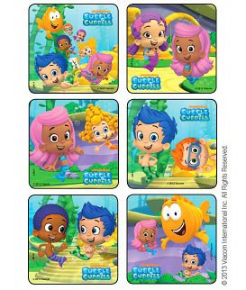 Medibadge Disney® 75 per Unit Bubble Guppies - Scenes Sticker