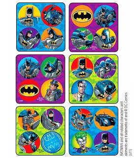 Medibadge Disney® 300 per Unit Batman MiniBadges Sticker