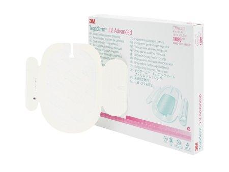 3M Transparent Film Dressing 3M™ Tegaderm™ Rectangle 4 X 6-1/8 Inch Frame Style Delivery Without Label Sterile