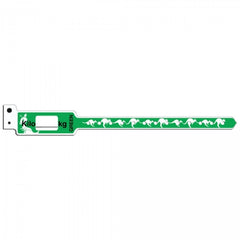 Precision Dynamics Identification Wristband KangaBand® Write On Band Permanent Snap Kilo (kg) - M-835934-4184 - Box of 250