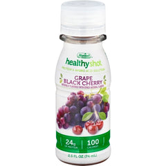 Hormel Food Sales Oral Protein Supplement Healthy Shot® Double Protein Grape Black Cherry Flavor Ready to Use 2.5 oz. Bottle