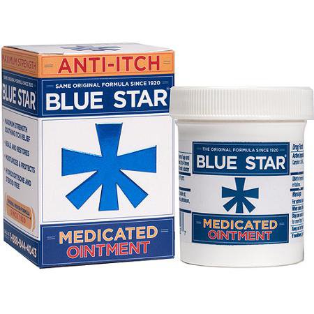 GHC Group Itch Relief Blue Star® 1.24% Strength Ointment 2 oz. Jar