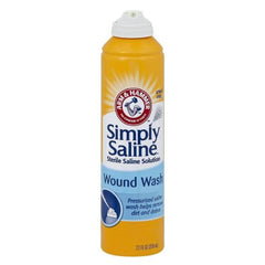 Church and Dwight Wound Wash Simply Saline™ 7.1 oz. Pump Spray Can Sterile Sodium Chloride Solution