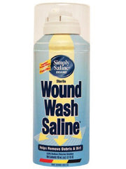 Church and Dwight Wound Wash Simply Saline 3 oz. Spray Can Sterile Sodium Chloride Solution