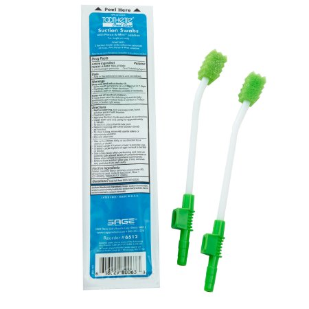 Sage Products Suction Swab Kit Toothette® NonSterile