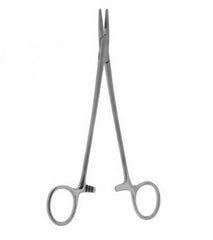 V. Mueller Needle Holder Snowden-Pencer™ Diamond-Jaw 9 Inch Length 2,500 Teeth Per Square Inch, Straight, Mayo-Hegar Jaw Finger Ring Handle - M-838743-3287 - Each