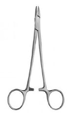V. Mueller Needle Holder 6-1/8 Inch Length Serrated Teeth, Straight Finger Ring Handle - M-839151-4054 - Each