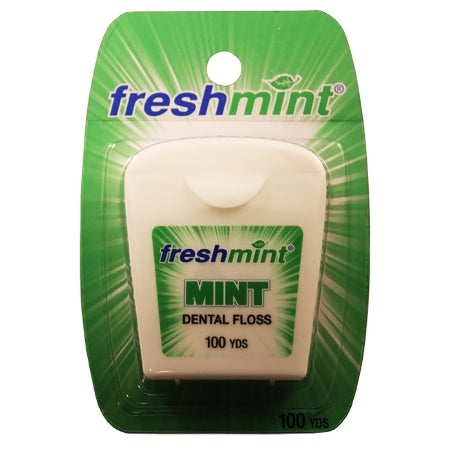 New World Imports Dental Floss Freshmint® Waxed 100 Yard Mint Flavor