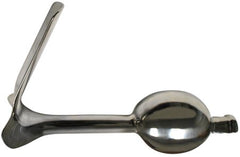 BR Surgical Vaginal Speculum/Retractor BR Surgical Steiner-Auvard NonSterile Surgical Grade German Stainless Steel X-Long Single-ended Angled 90° Weighted 2.5 lbs. Reusable Without Light Source Capability - M-839390-1218 - Each