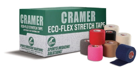 Cramer Products Cohesive Bandage Eco-Flex™ 2 Inch X 6 Yard Standard Compression Self-adherent Closure Beige NonSterile