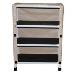 MJM International Economy Cart Echo Series 20 X 36 X 51 Inch 20 X 32 Inch Shelf Size