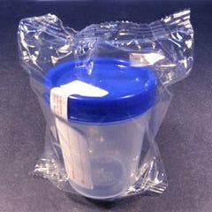 Fisher Scientific Specimen Container Fisherbrand™ Polypropylene 120 mL (4 oz.) Screw Cap Patient Information Sterile