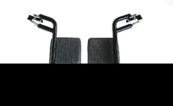 Drive Medical Wheelchair Footrest Set Blue Streak For BLS18FBD-SF Blue Streak Wheelchair with Flip Back Desk Arms - M-1063712-4768 - ST/4