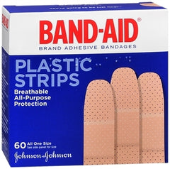 Johnson & Johnson Consumer Adhesive Strip Band-Aid® 1 X 3 Inch Plastic Rectangle Tan Sterile