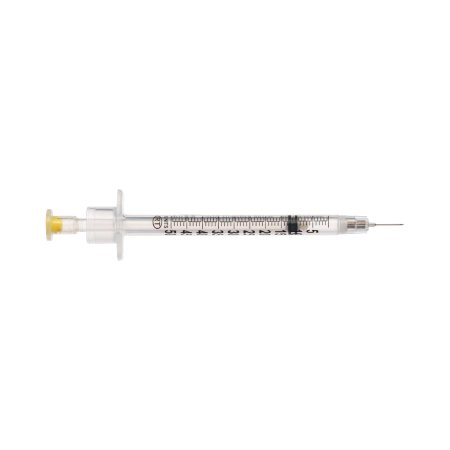 Retractable Technologies Insulin Syringe with Needle VanishPoint® 1 mL 30 Gauge 5/16 Inch Attached Needle Retractable Needle