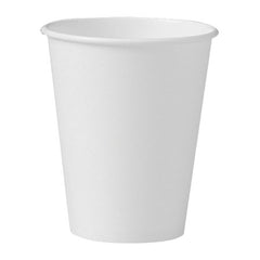Solo Cup Drinking Cup Solo® 8 oz. White Paper Disposable