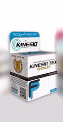 Patterson Medical Supply Kinesiology Tape Kinesio® Tex Gold™ Water Resistant Cotton 2 Inch X 103 Foot Blue NonSterile