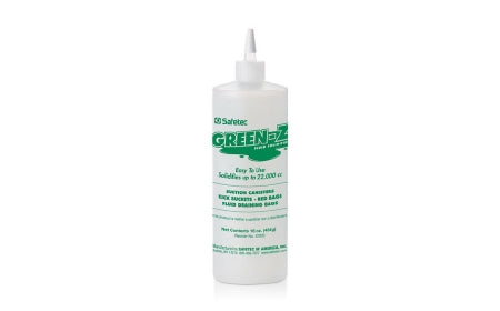 Safetec of America Fluid Solidifier Green-Z™ Can-Z® 22000 cc Needle Nose Top Bottle 16 oz. - M-841815-2163 - Case of 12