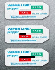 Propper Manufacturing Vapor Line® Sterilization Chemical Integrator Strip Steam 2 Inch