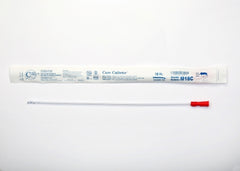 Cure Medical Urethral Catheter Cure Catheter™ Coude Tip Uncoated PVC 18 Fr. 16 Inch