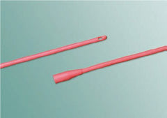 Bard Urethral Catheter Bardia® Coude Olive Tip Red Rubber 16 Fr. 16 Inch