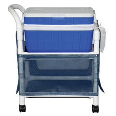 MJM International Hydration Cart 17 X 31 X 37.5 Inch 16 X 27 Inch Shelf Size - M-843083-3867 - Each