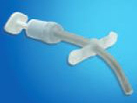 Smiths Medical Tracheostomy Tube Bivona® FlexTend™ Plus Straight Neck Flange Size 4 Uncuffed