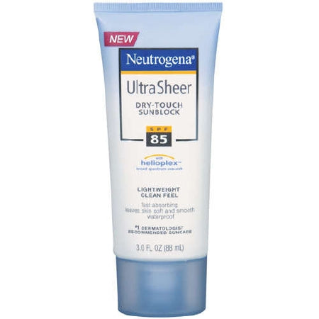 Johnson & Johnson Consumer Sunscreen Neutrogena® Ultra Sheer Dry-Touch SPF 100 Tube Lotion 3 oz.