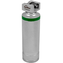 Sun Med Laryngoscope Handle GreenLine®/D™ Greenline FiberOptic Stubby Handle