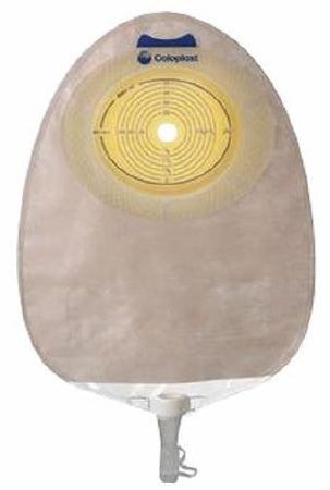 Coloplast Urostomy Pouch SenSura® One-Piece System 10-3/8 Inch Length, Maxi 1 Inch Stoma Drainable Convex Light, Pre-Cut