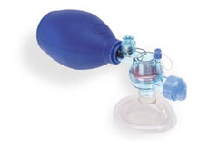 Mercury Medical Resuscitator CPR Bag Nasal / Oral Mask