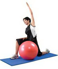 Inflatable Exercise Ball TheraBand® Pro Series SCP® Blue