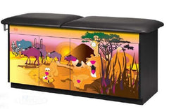 Clinton Industries Pediatric Treatment Table Imagination Series Fixed Height 40 lbs. Weight Capacity