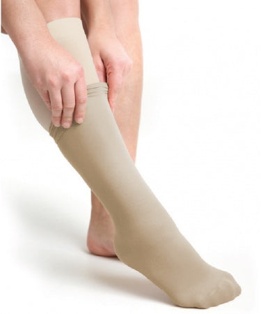 Carolon Company Compression Stocking System Knee High Size E / Regular Beige