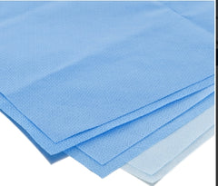 O&M Halyard Inc HALYARD* H100 Sterilization Wrap Light Blue 9 X 9 Inch 1-Ply SMS Polypropylene